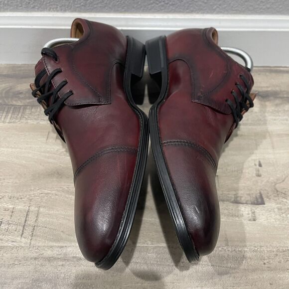 Florsheim Kierland Shoes Mens 10.5M Oxford Cognac Comfortech Bologna 11898-601 main image 6